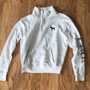 White sweatshirt from Pink